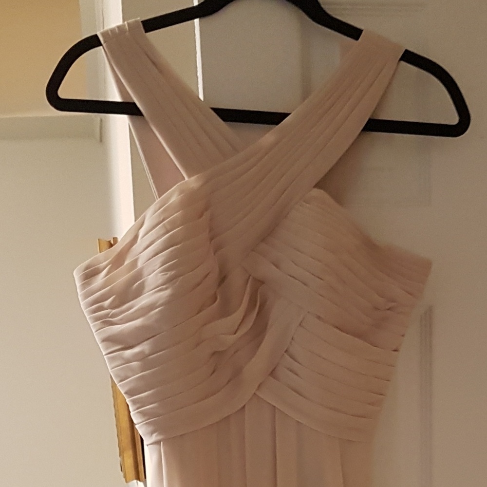 Bill Levkoff 1218 Champagne Bridesmaid